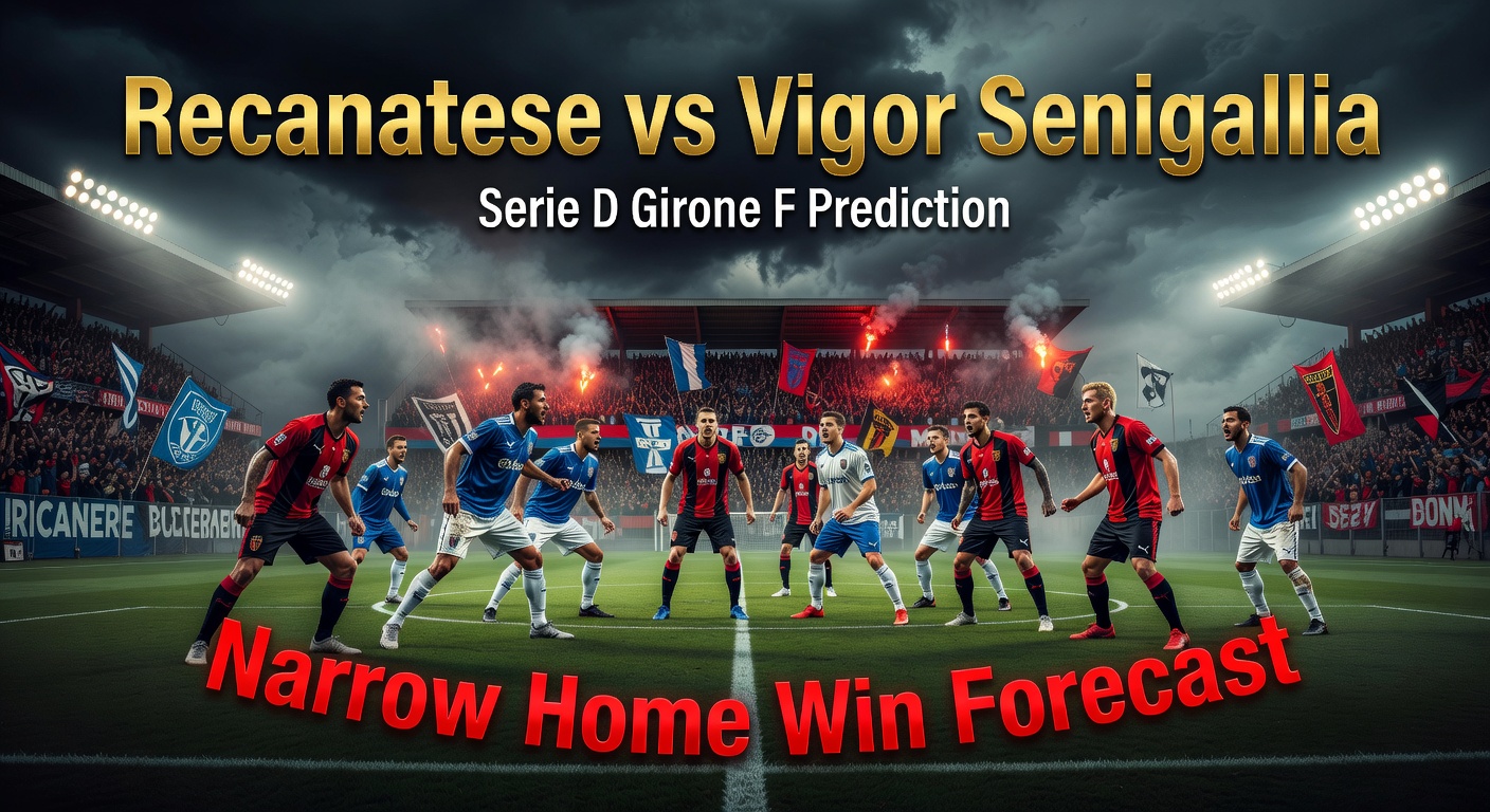 Recanatese vs Vigor Senigallia Pronóstico / Prediction