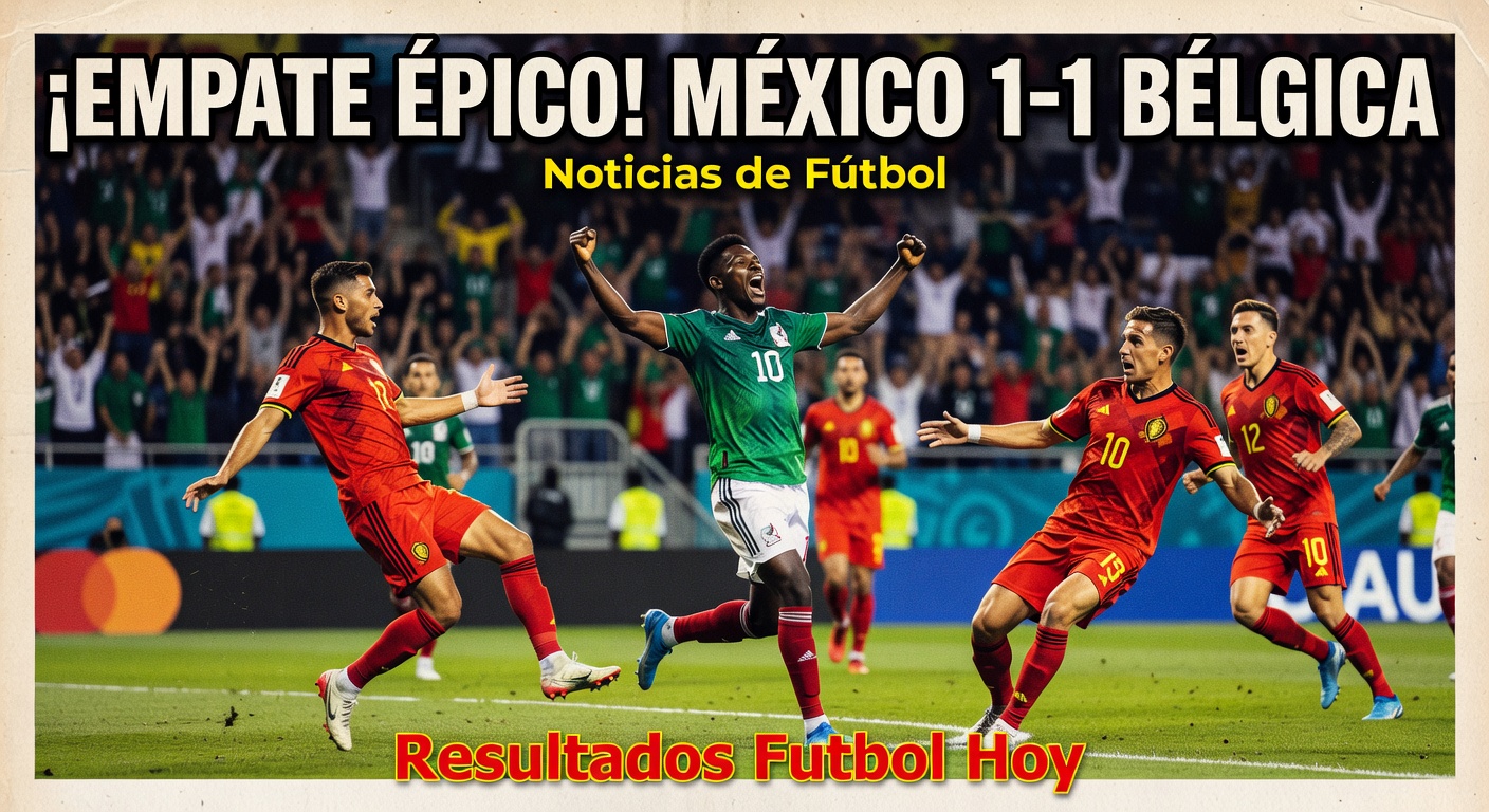 Mexico 1-1 Belgium in Friendly Draw