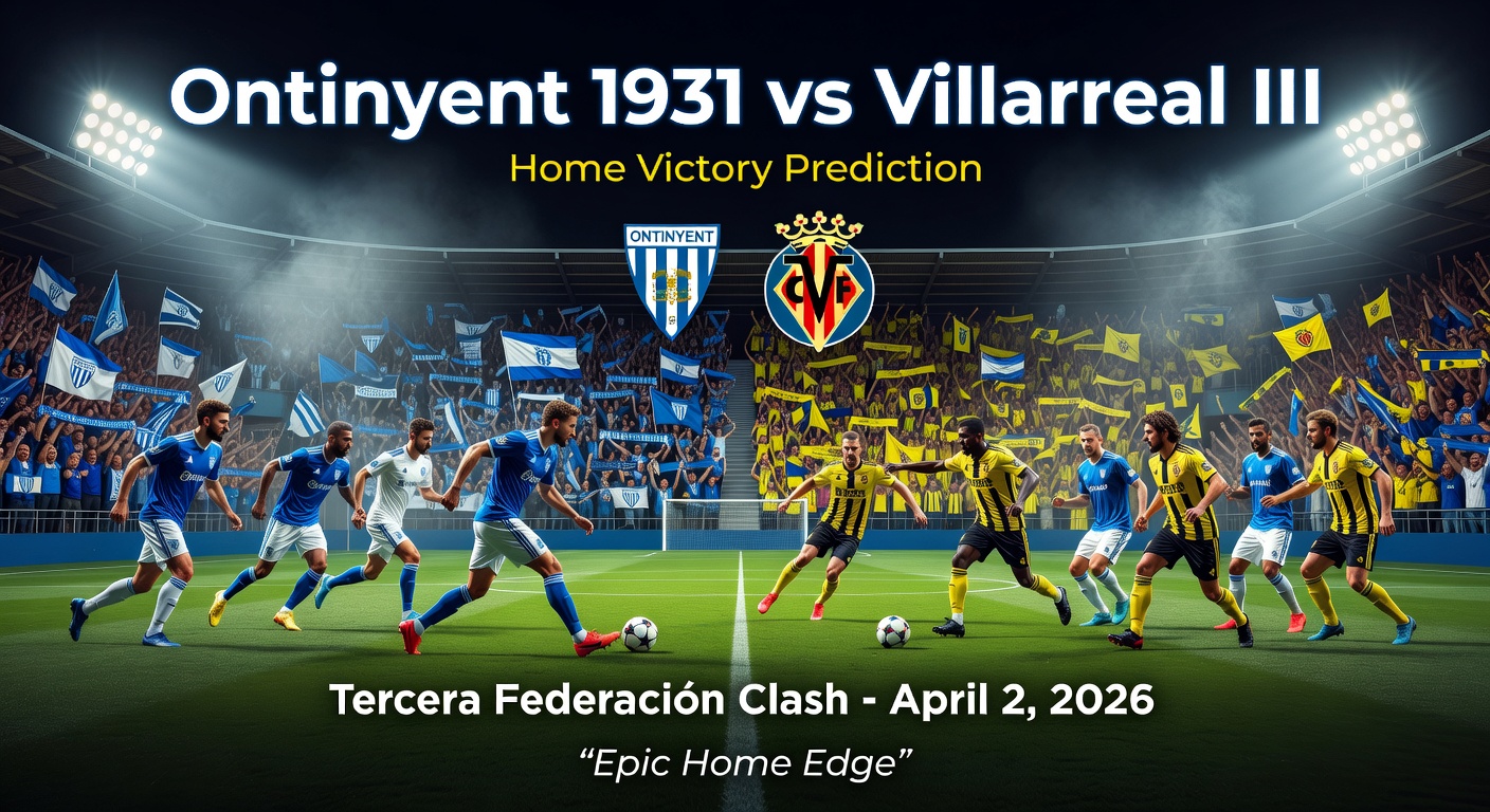 Ontinyent 1931 vs Villarreal III Pronóstico / Prediction