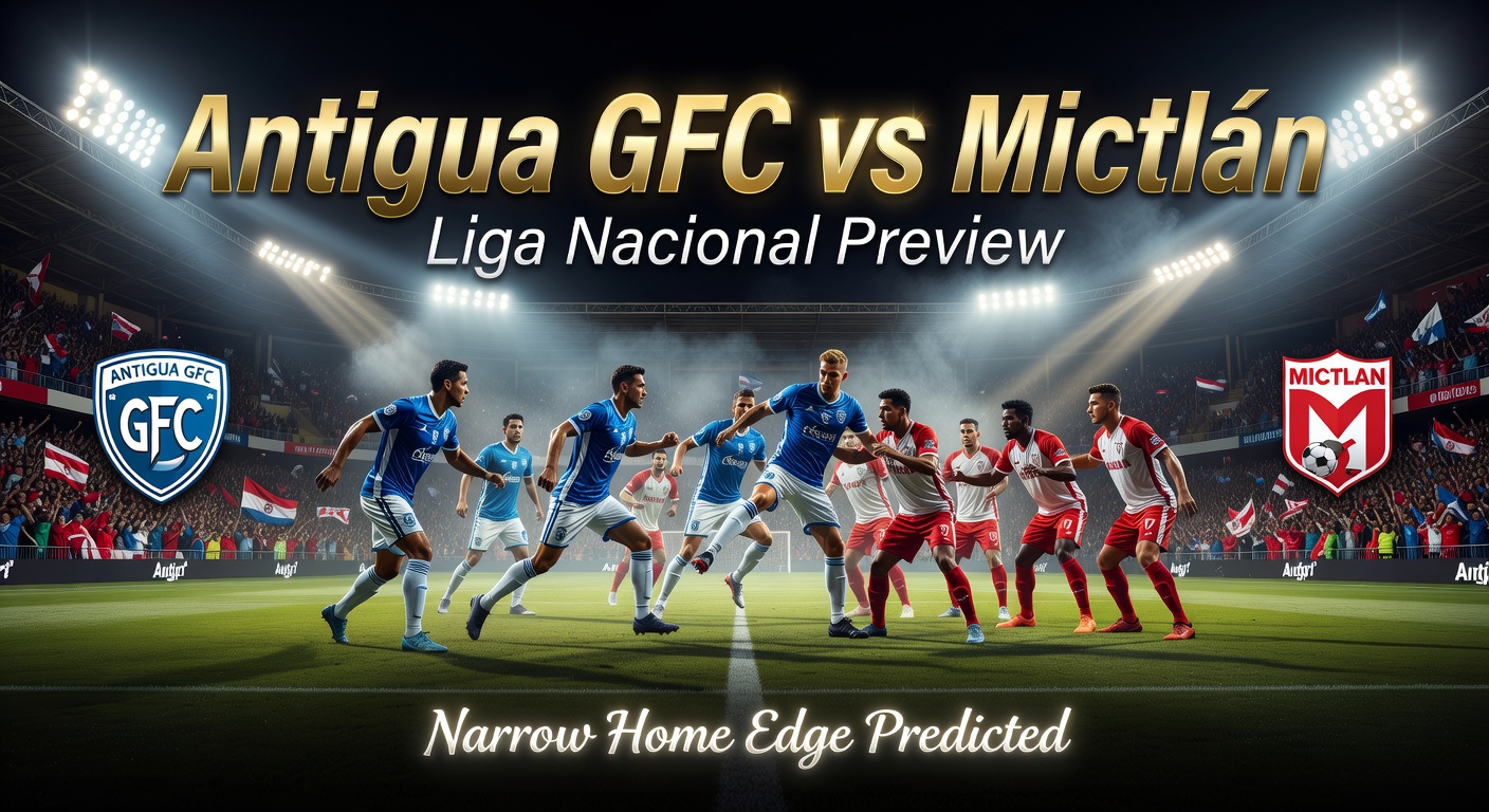 Antigua GFC vs Mictlán Pronóstico / Prediction