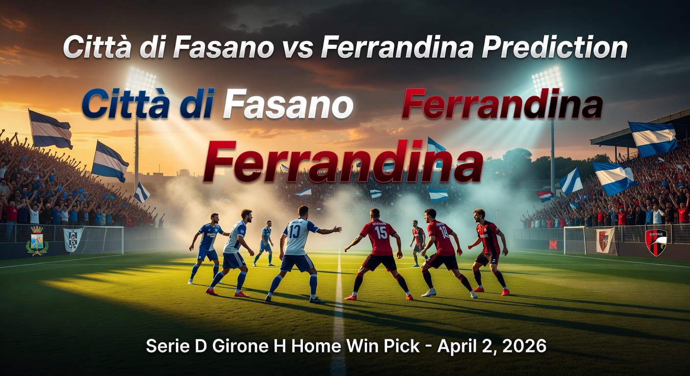 Città di Fasano vs Ferrandina Pronóstico / Prediction