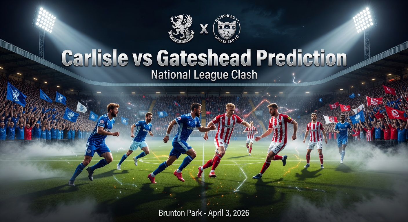 Carlisle vs Gateshead Pronóstico / Prediction