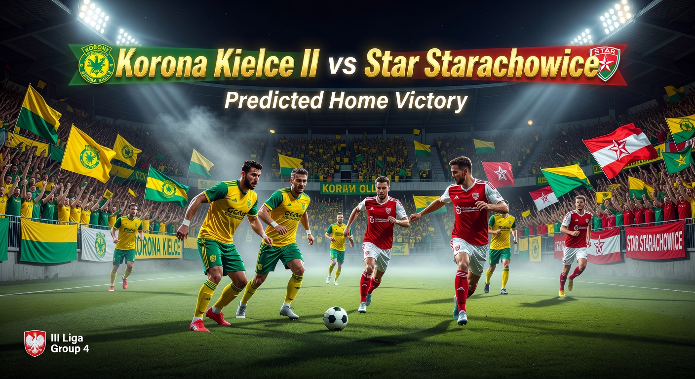 Korona Kielce II vs Star Starachowice Pronóstico / Prediction