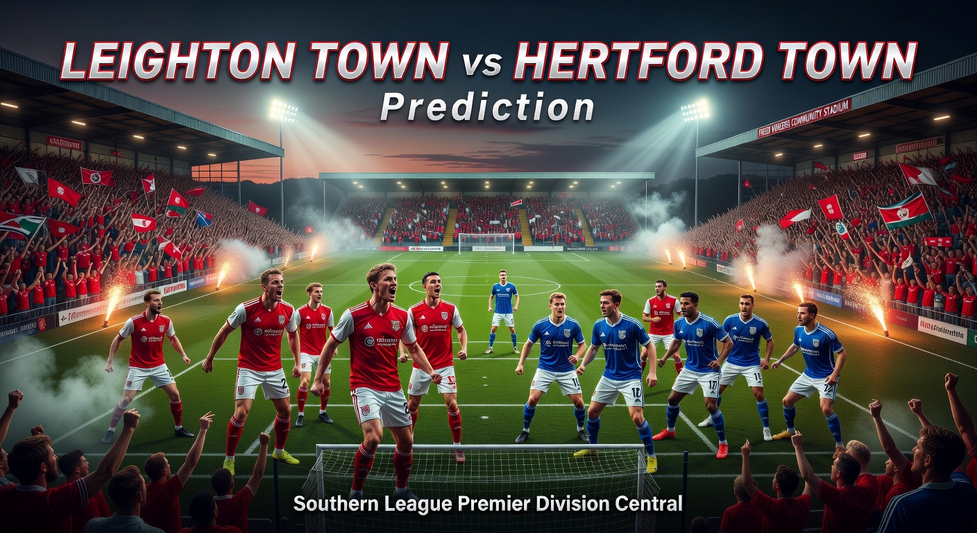 Leighton Town vs Hertford Town Pronóstico / Prediction