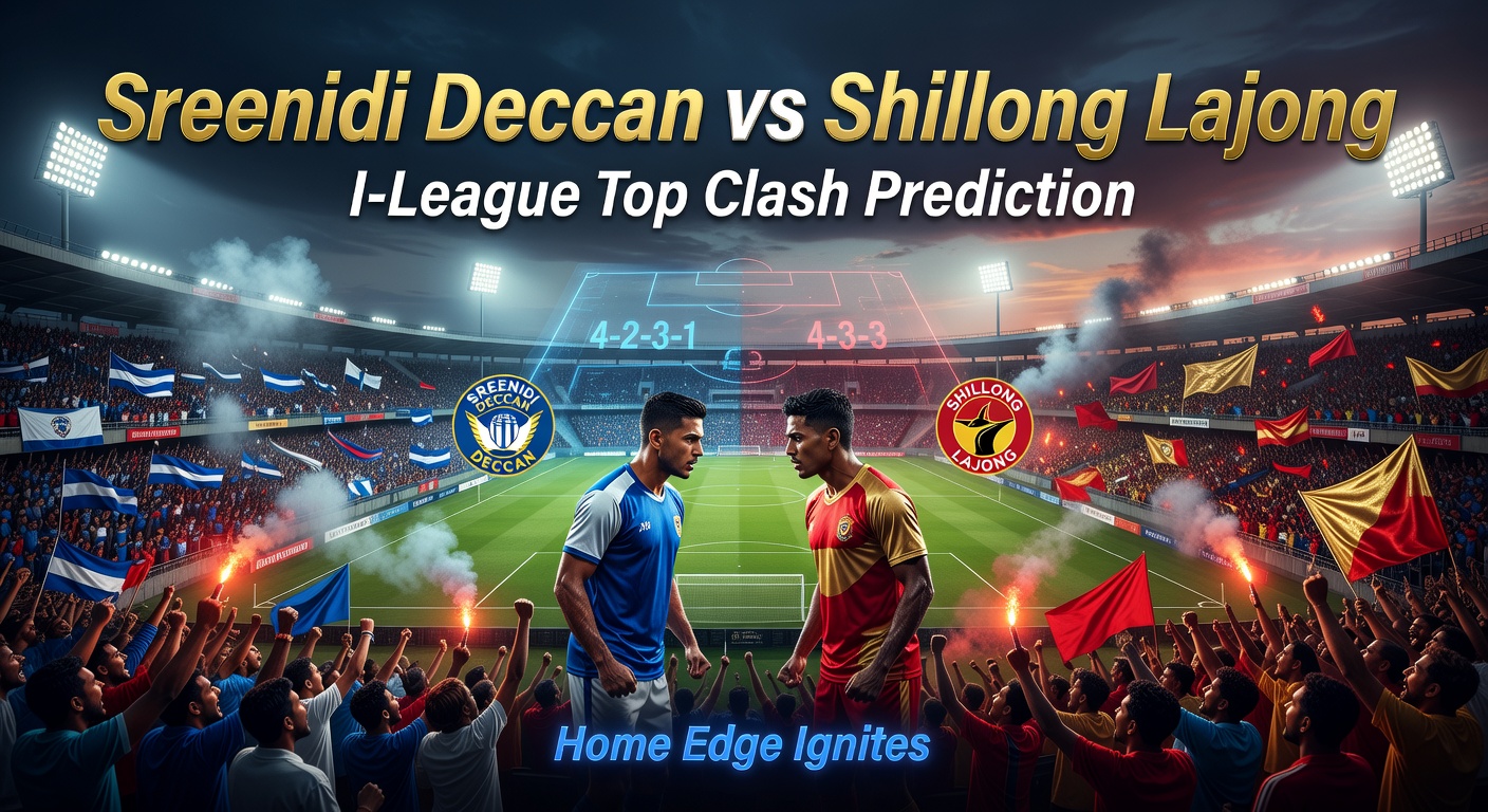 Sreenidi Deccan vs Shillong Lajong Pronóstico / Prediction