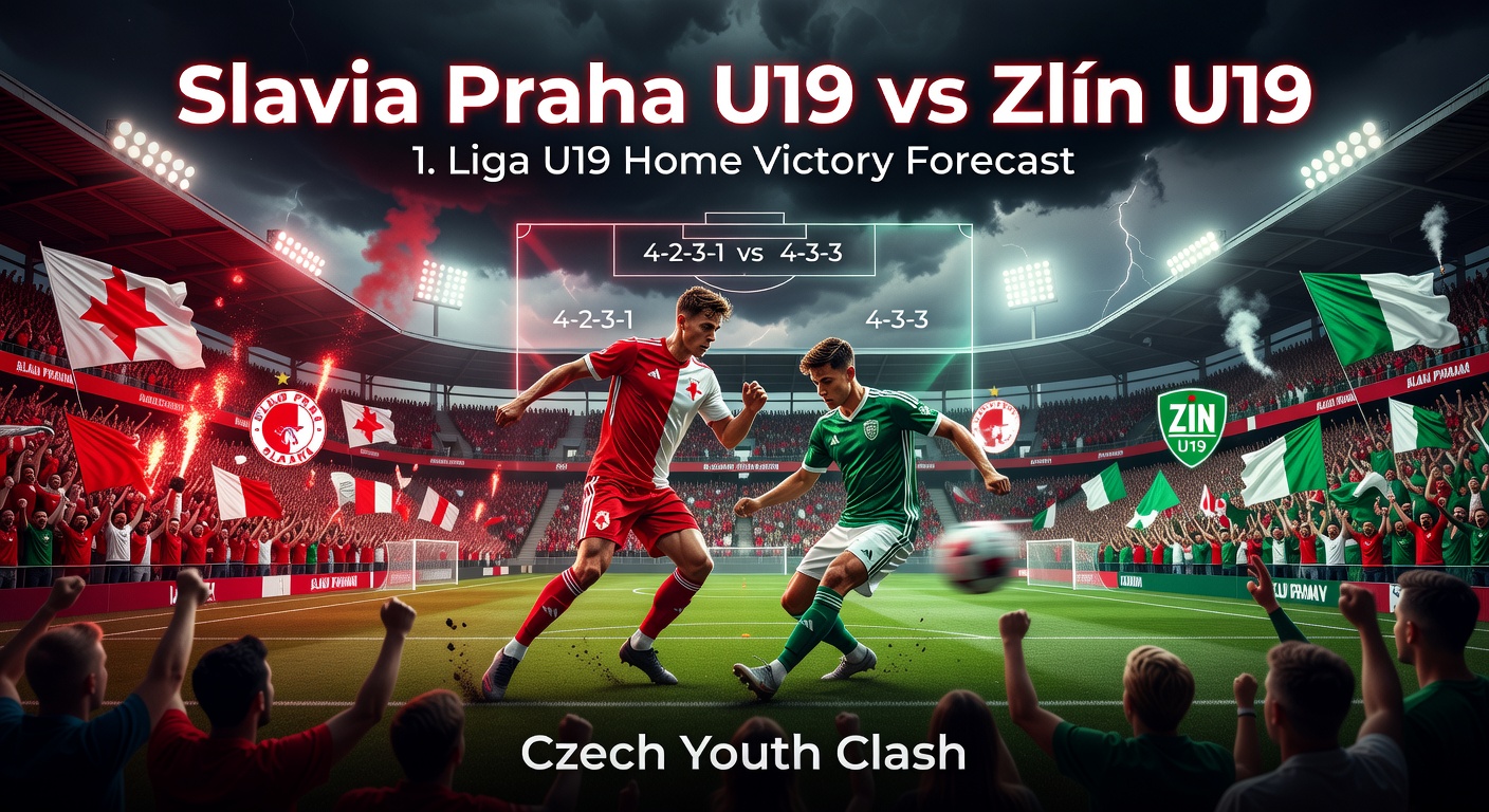 Slavia Praha U19 vs Zlín U19 Pronóstico / Prediction