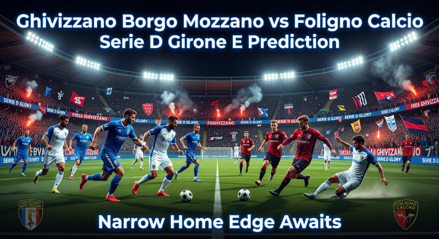 Ghivizzano Borgo Mozzano vs Foligno Calcio Pronóstico / Prediction