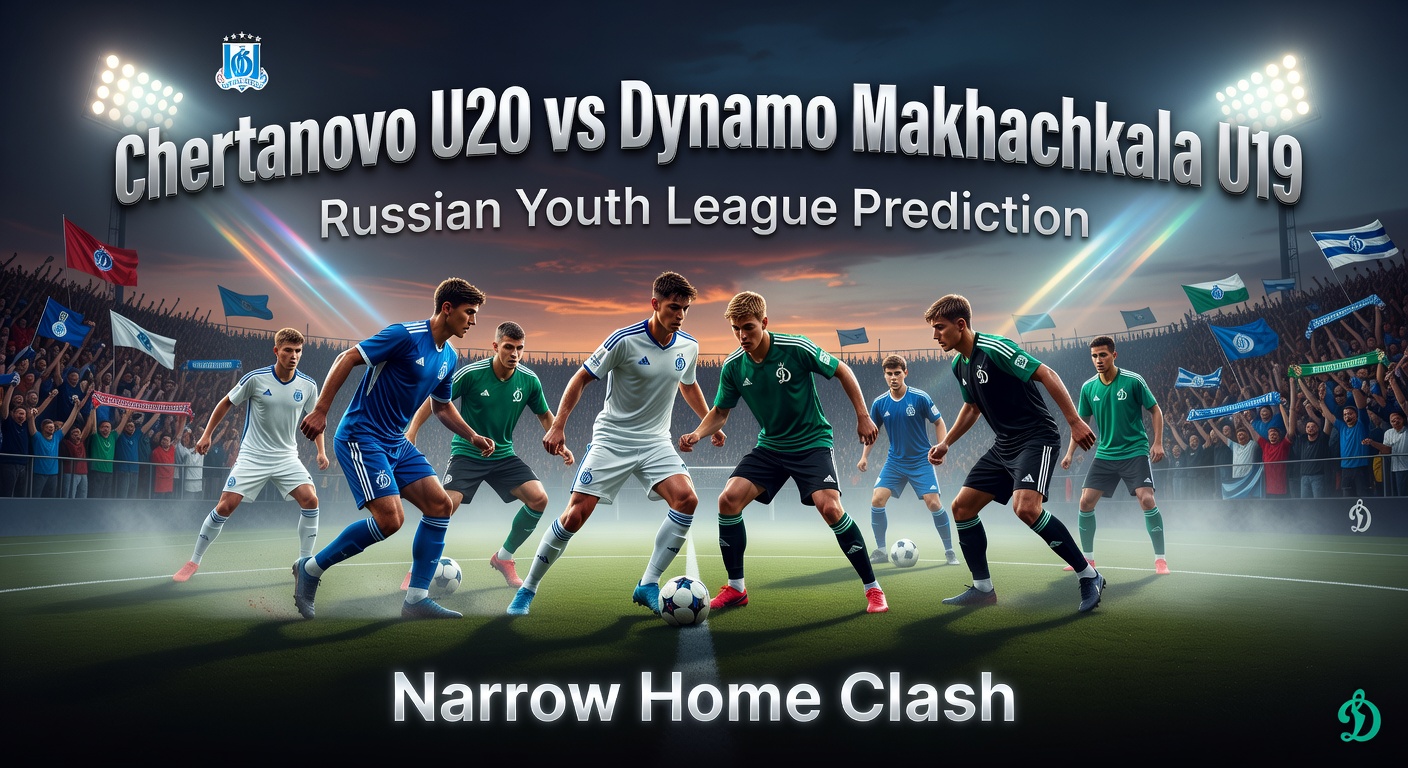 Chertanovo U20 vs Dynamo Makhachkala U19 Pronóstico / Prediction