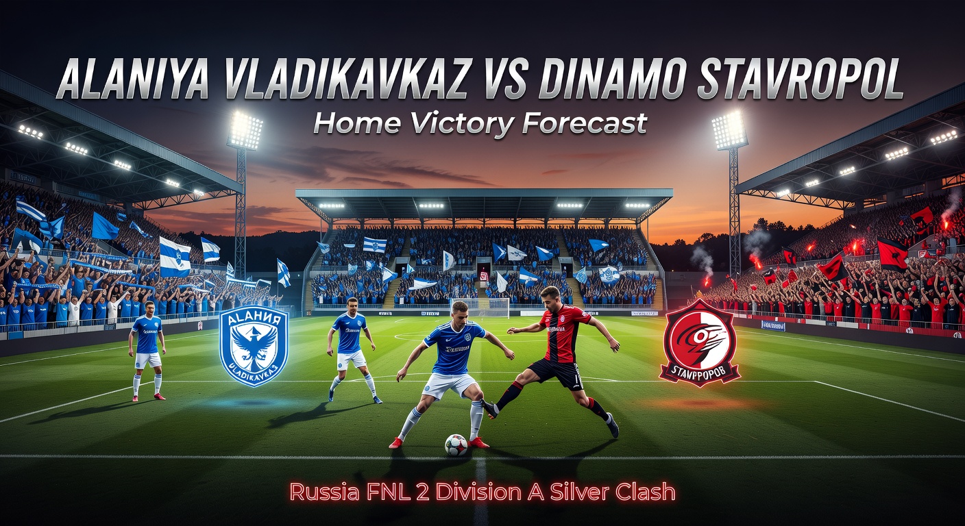 Alaniya Vladikavkaz vs Dinamo Stavropol Pronóstico / Prediction