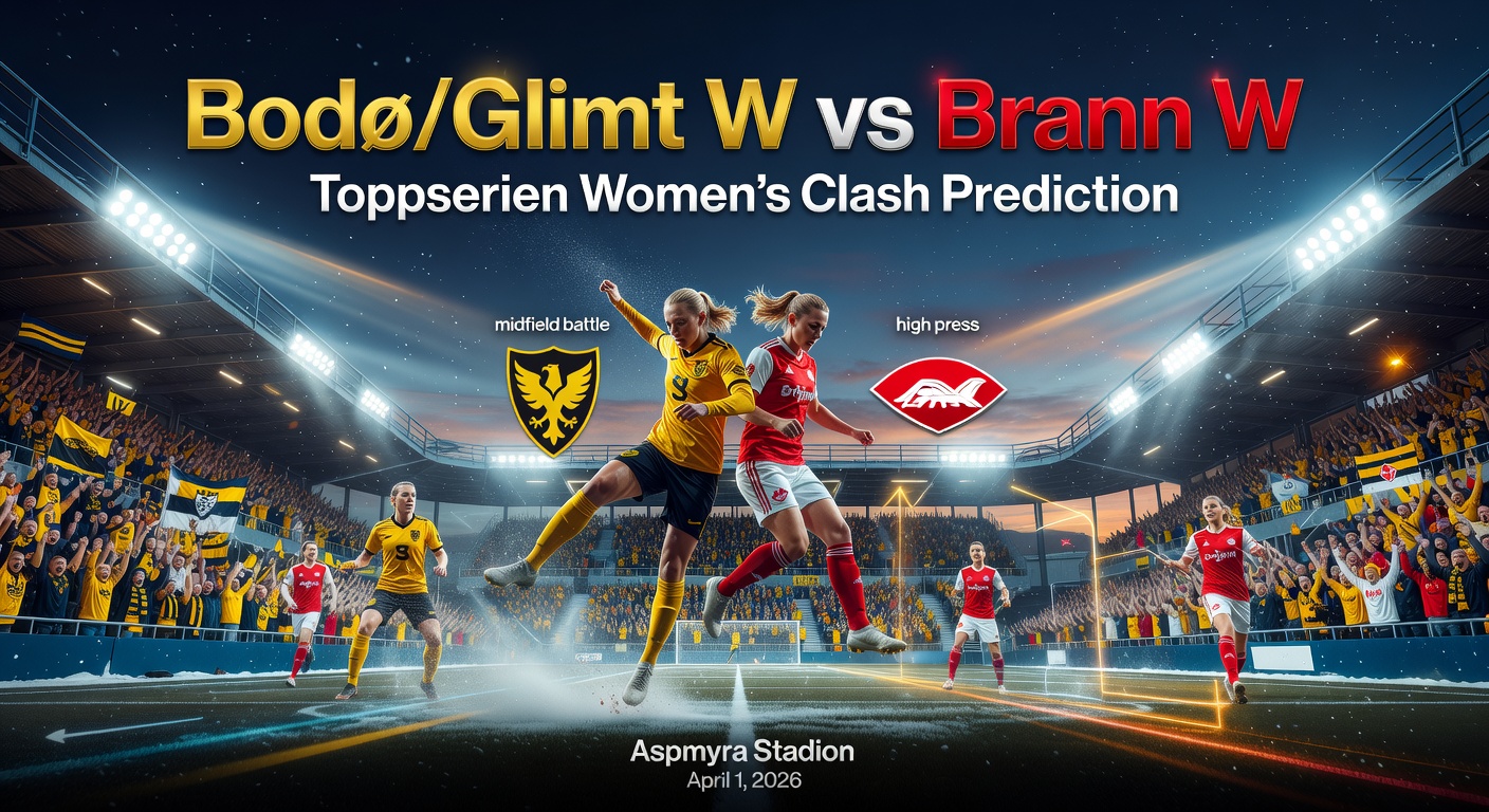 Bodø / Glimt W vs Brann W Pronóstico / Prediction