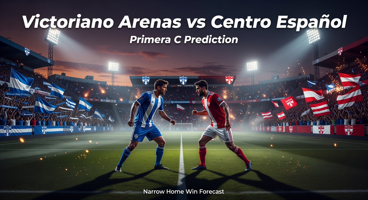 Victoriano Arenas vs Centro Español Pronóstico / Prediction