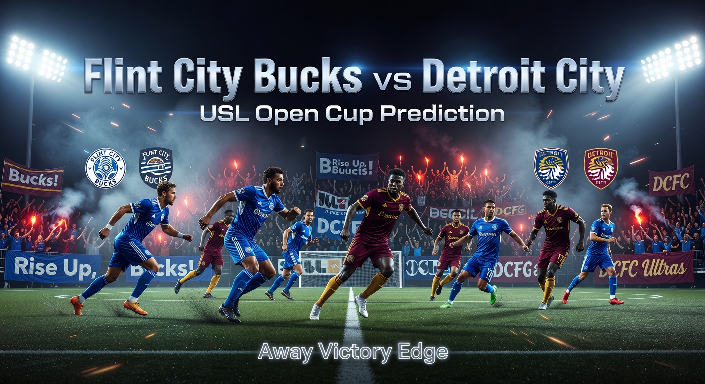 Flint City Bucks vs Detroit City Pronóstico / Prediction