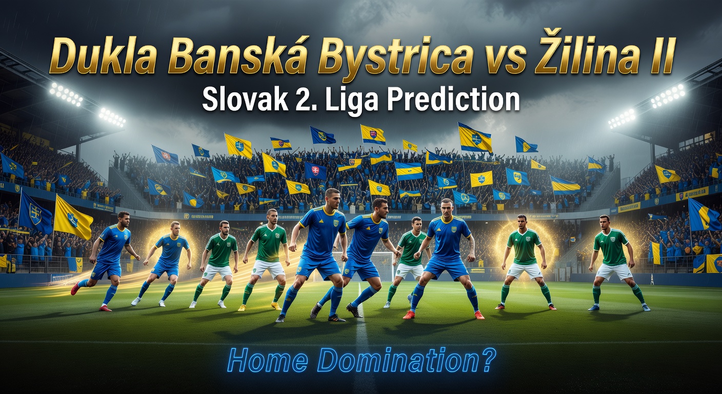 Dukla Banská Bystrica vs Žilina II Pronóstico / Prediction