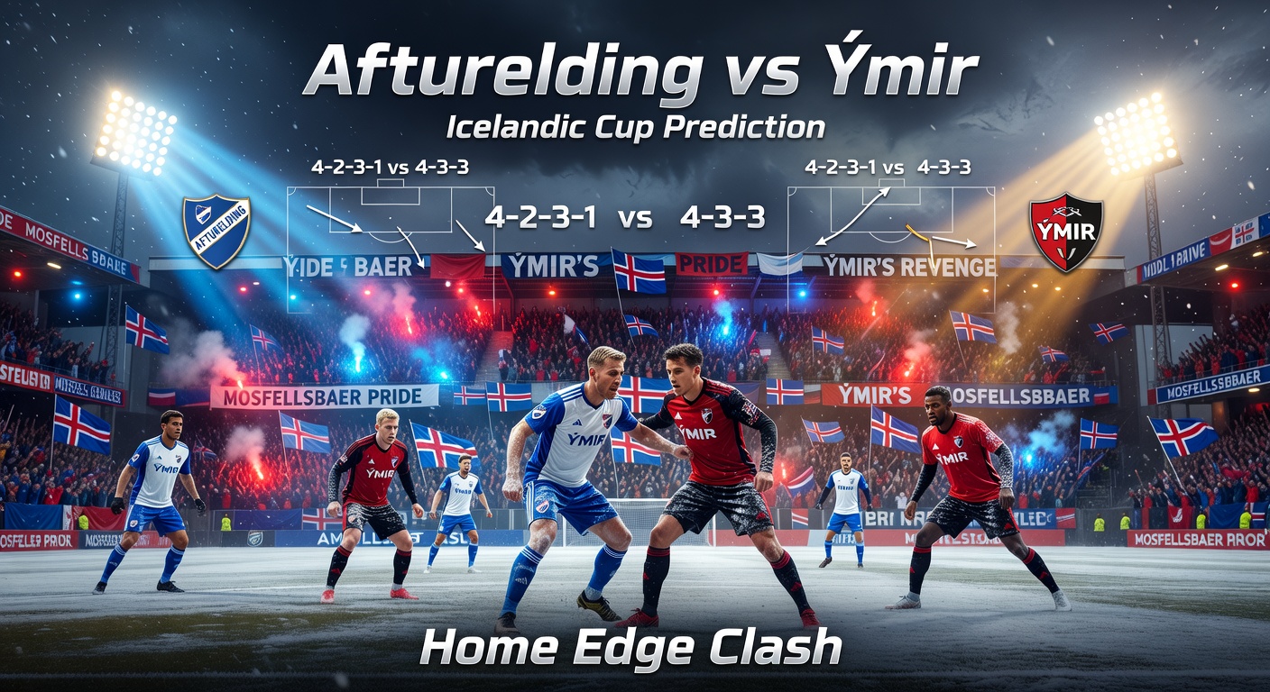 Afturelding vs Ýmir Pronóstico / Prediction