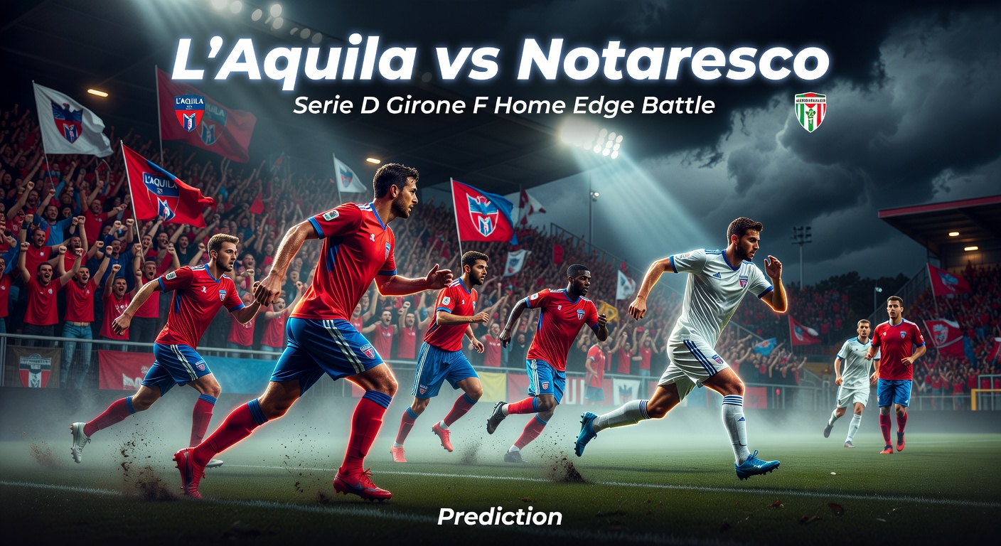 L'Aquila vs Notaresco Pronóstico / Prediction