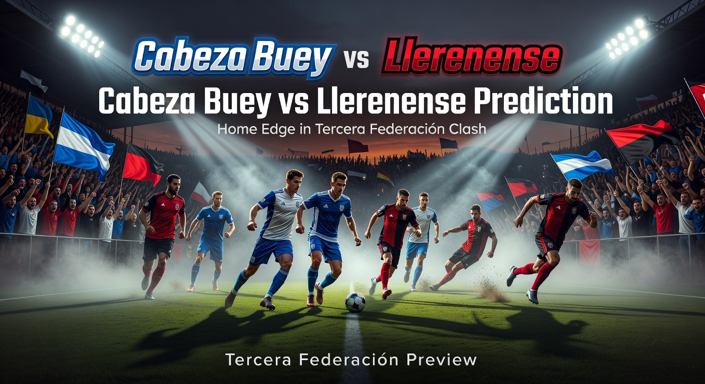 Cabeza Buey vs Llerenense Pronóstico / Prediction