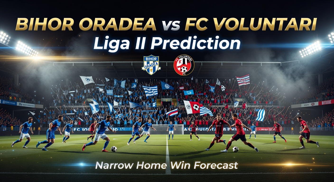 Bihor Oradea vs FC Voluntari Pronóstico / Prediction