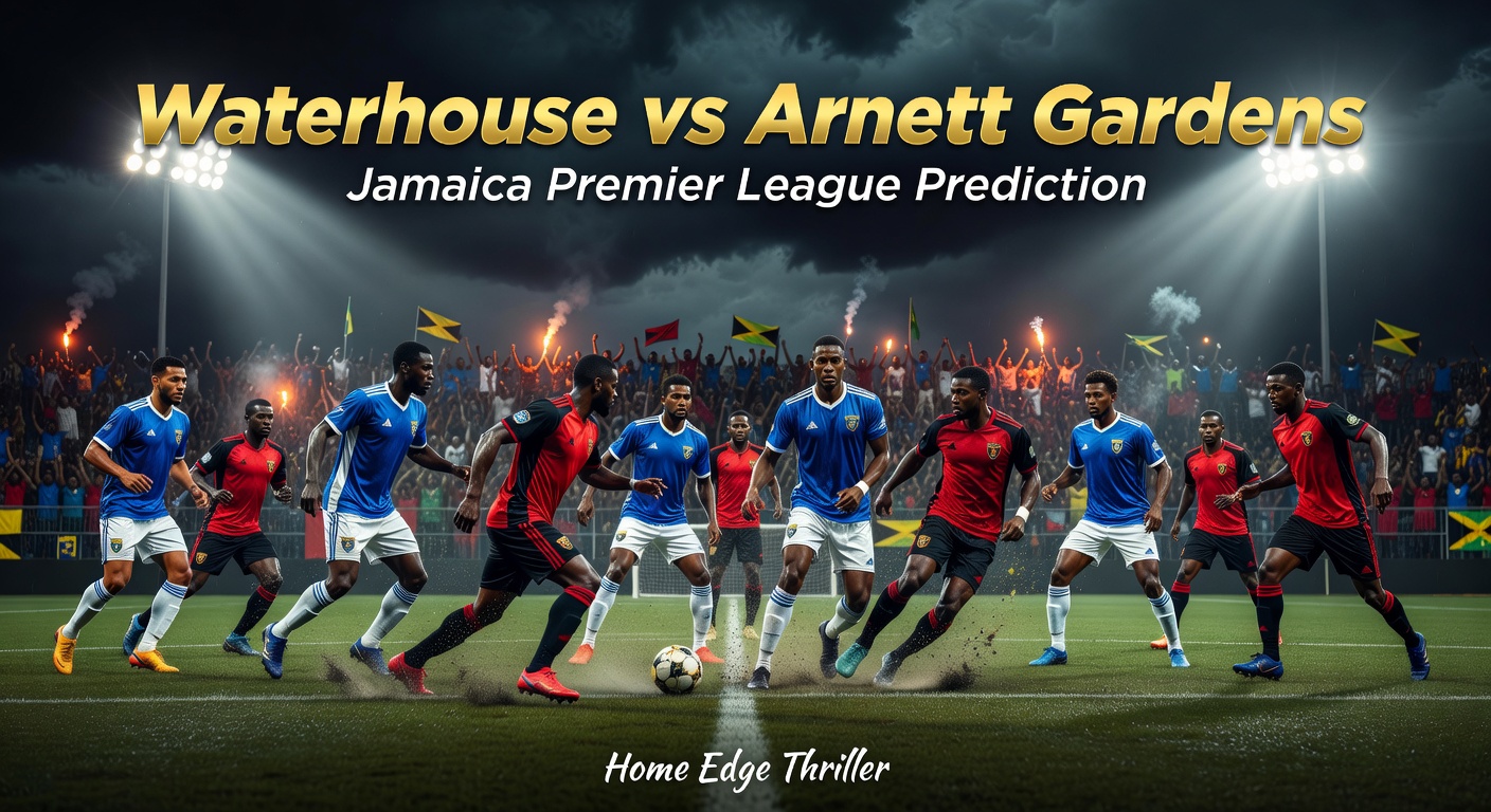 Waterhouse vs Arnett Gardens Pronóstico / Prediction