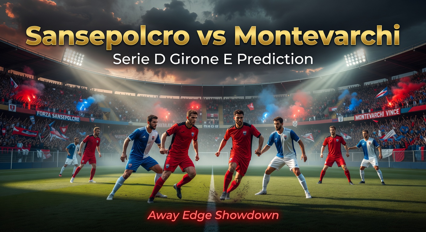 Sansepolcro vs Montevarchi Calcio Pronóstico / Prediction